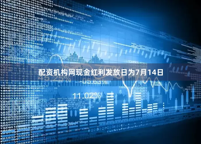配资机构网现金红利发放日为7月14日