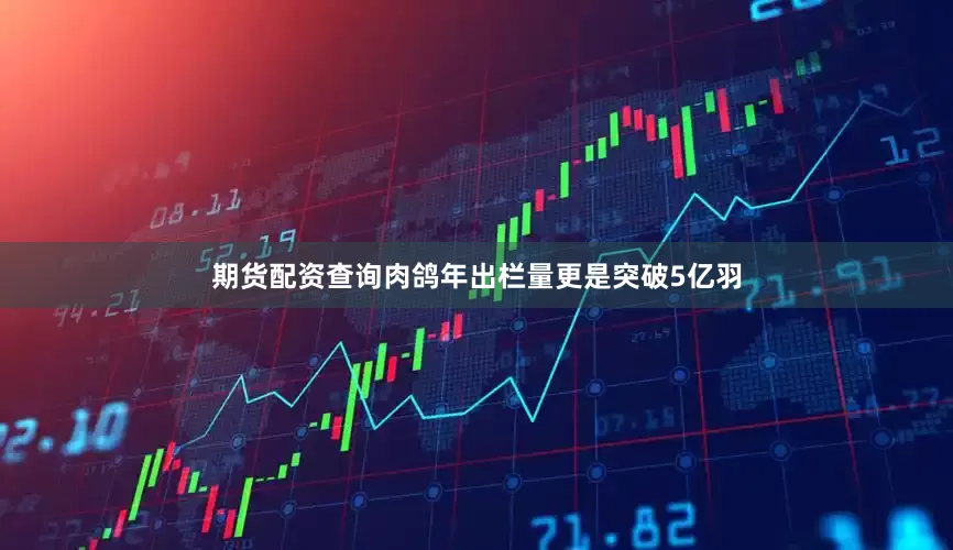 期货配资查询肉鸽年出栏量更是突破5亿羽